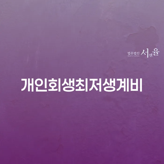 개인회생 절차 개인회생으로 해결 꼼꼼히 따져보고