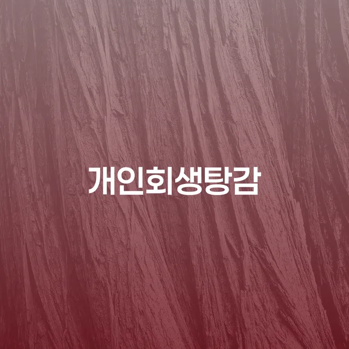 제천시 파산변호사비용 개인회생 제도 알아보는 꿀 팁!
