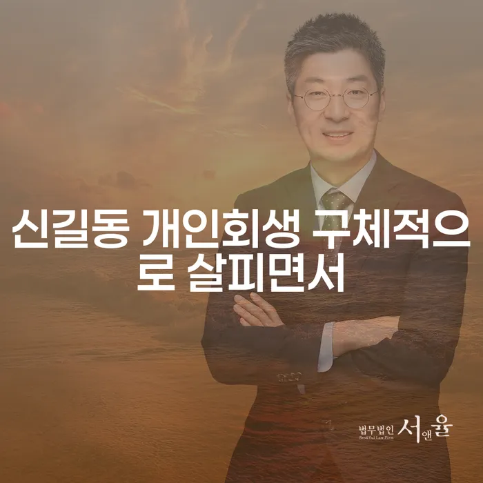 신길동 개인회생 구체적으로 살피면서