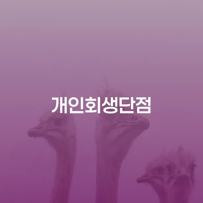 개인회생의 단점이란 무엇일까요? 현명한 결정을 위해 알아야 할 정보