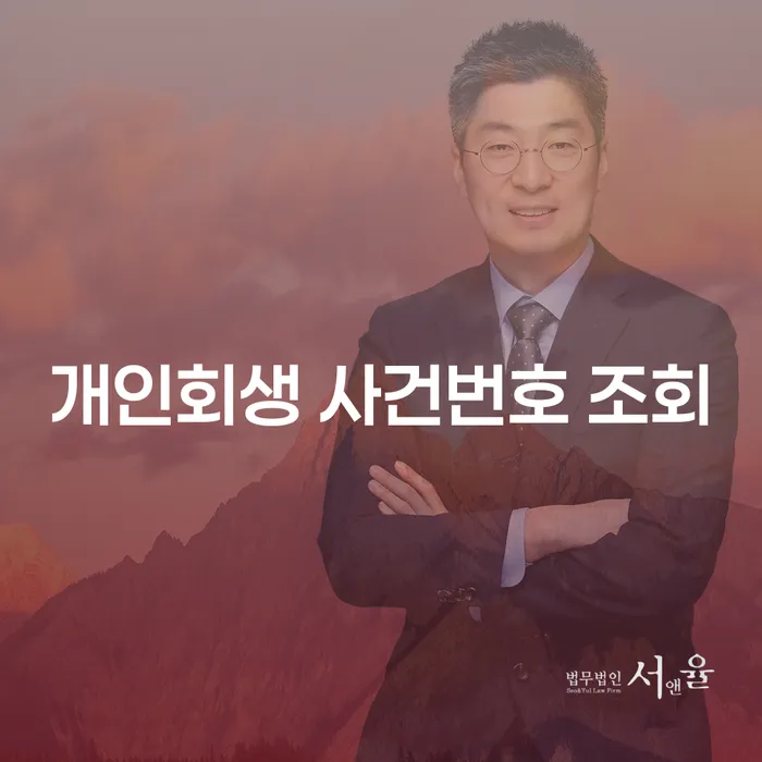 개인회생 사건번호 조회가 필요한 이유는 무엇인가요?